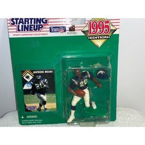 Starting Lineup Action Figure NATRONE MEANS San Diego Chargers NFL Kenner 1995